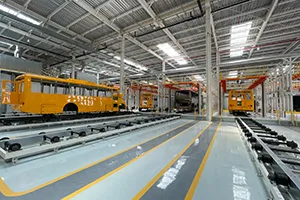 Bus & Coach Paint Shop Line