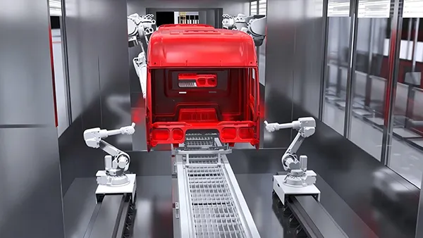Heavy-Duty Truck Paint Shop Systems