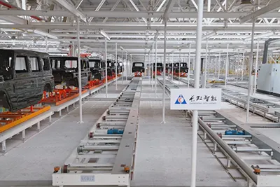 Painted Body Storage Conveyor System