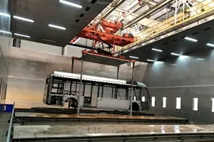Dual-rail electrified monorail system (EMS)