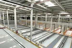 Heavy-duty roller bed