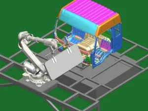 Robotic Assembly Line for Car Seat