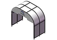 Tunnel-type inspection unit