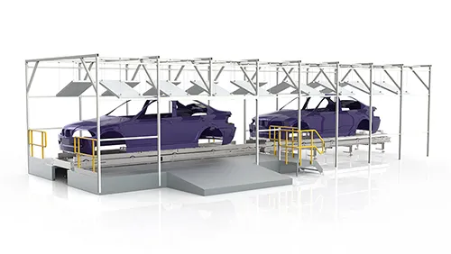 Open-plan workstation