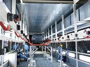 Adhesive Spray Room